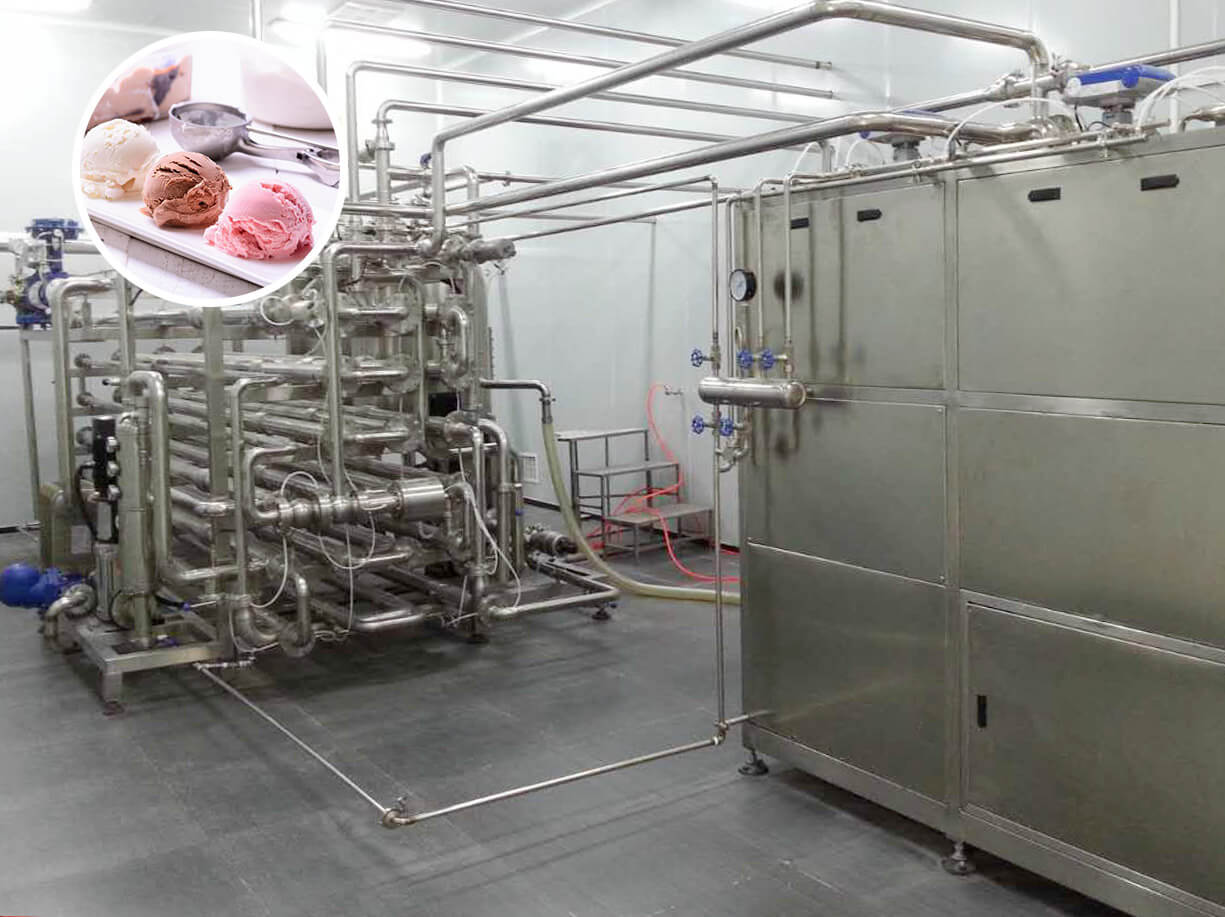 UHT sterilizer and Aseptic filler monobloc in Nanjing